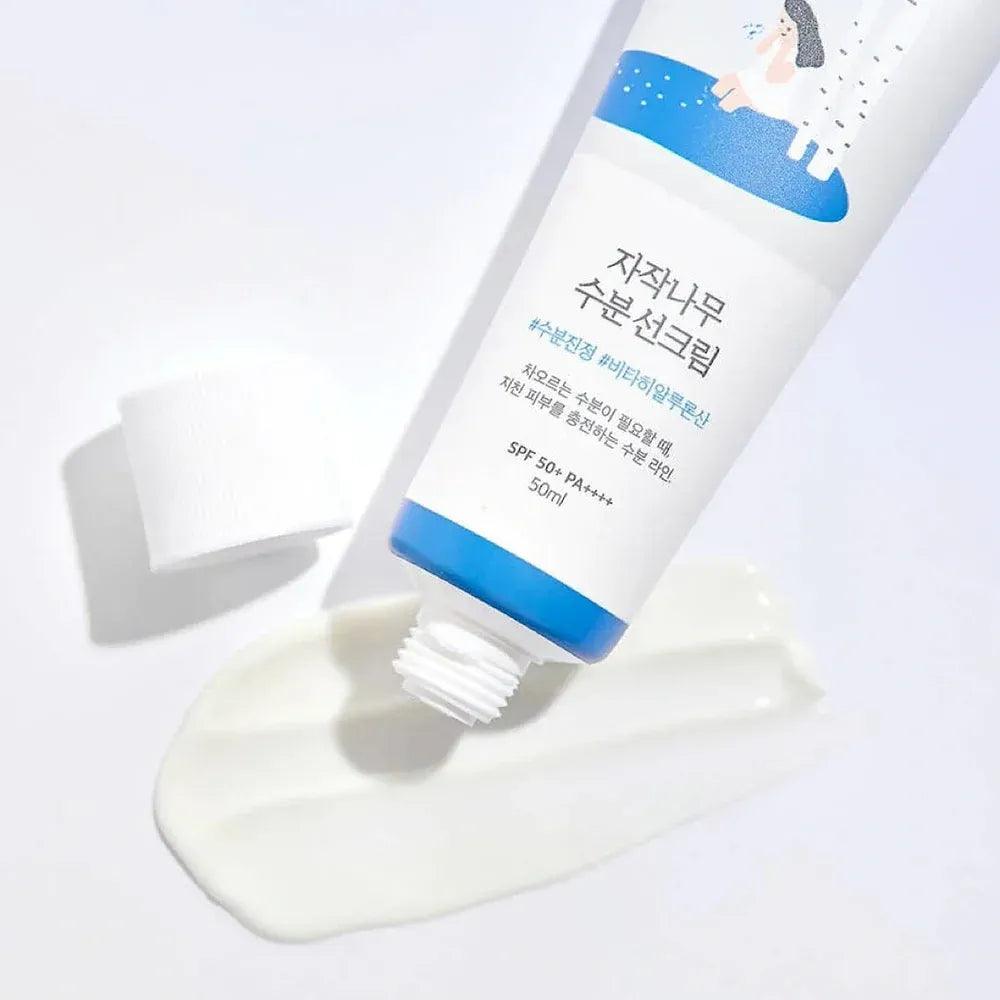 Round Lab Birch Juice Moisturising Sun Cream SPF50+PA++++ 50ML