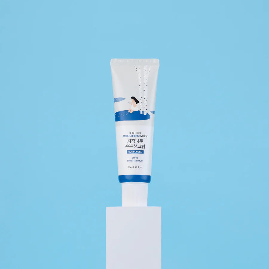 Round Lab Birch Juice Moisturising Sun Cream SPF50+PA++++ 50ML