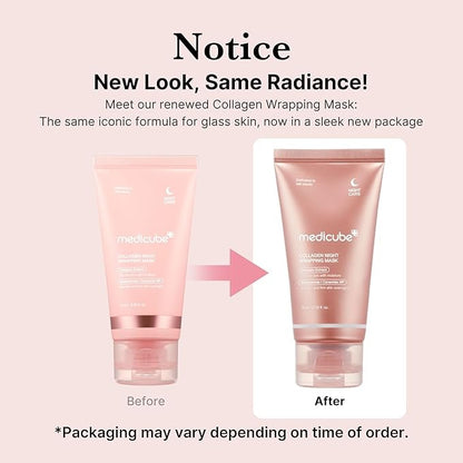 Medicube Collagen Night Wrapping Facial Mask 75ML 