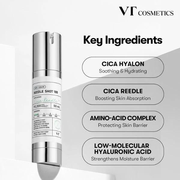VT COSMETICS Reedle Shot 100 50ML - Microneedling-Serum 